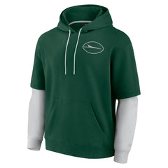 New York Jets Unisex Sleek Elements Pullover Hoodie - Green online