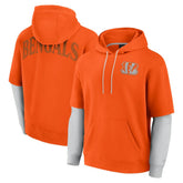 Cincinnati Bengals Unisex Sleek Elements Pullover Hoodie - Orange cheap