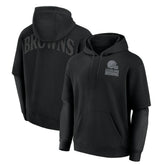 Cleveland Browns Unisex Sleek Elements Pullover Hoodie - Black cheap