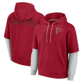 Atlanta Falcons Unisex Sleek Elements Pullover Hoodie - Red online