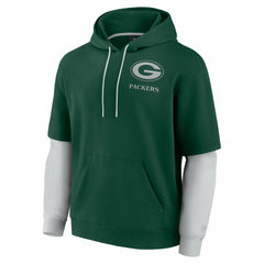 Green Bay Packers Unisex Sleek Elements Pullover Hoodie - Green sale