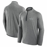 New York Jets Unisex Front Office Performance Primary Quarter-Zip Jacket - Charcoal outlet