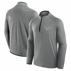Houston Texans Unisex Front Office Performance Primary Quarter-Zip Jacket - Charcoal on sale