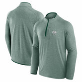 Green Bay Packers Unisex Front Office Performance Primary Quarter-Zip Jacket - Green for sale