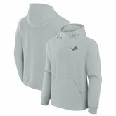 Detroit Lions Unisex Front Office Tonal Tri-Blend Pullover Hoodie - Gray discount