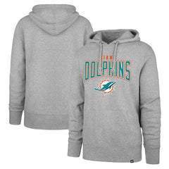 Miami Dolphins '47 Headline Pullover Hoodie - Gray sale