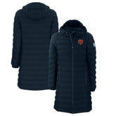 Chicago Bears Cutter & Buck Women's Throwback Logo Mission Ridge Repreve Eco Insulated Full-Zip Puffer Jacket - Navy outlet