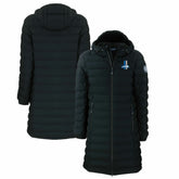 Detroit Lions Cutter & Buck Women's Throwback Logo Mission Ridge Repreve Eco Insulated Full-Zip Puffer Jacket - Black discount