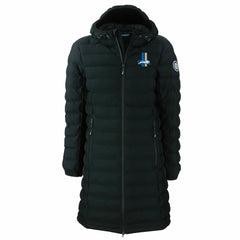 Detroit Lions Cutter & Buck Women's Throwback Logo Mission Ridge Repreve Eco Insulated Full-Zip Puffer Jacket - Black discount