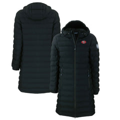 San Francisco 49ers Cutter & Buck Women's Throwback Logo Mission Ridge Repreve Eco Insulated Full-Zip Puffer Jacket - Black sale
