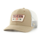 Detroit Tigers Ridgewood Trucker Adjustable Hats Khaki