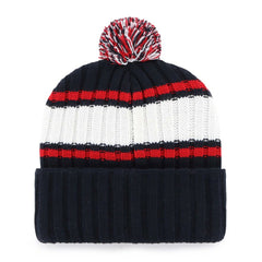Boston Red Sox Plateau Cuffed Knit Hat with Pom Navy