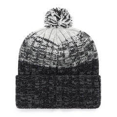 Chicago White Sox Cascade Cuffed Knit Hat with Pom Black