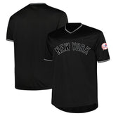 New York Yankees Profile Big & Tall Pop Fashion Jersey Black