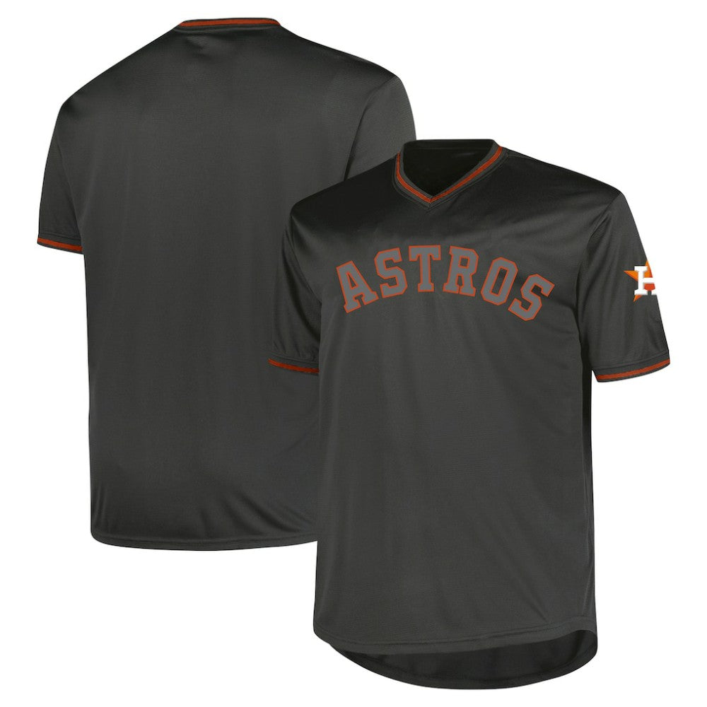 Houston Astros Profile Big & Tall Pop Fashion Jersey Charcoal