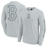 Boston Red Sox Elements Strive Long Sleeve T-Shirt Gray