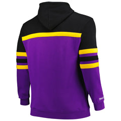 Los Angeles Lakers Big & Tall Hardwood Classics Head Coach Pullover Hoodie - Black for sale