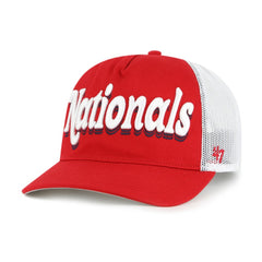 Washington Nationals Women's Biloxi Hitch Adjustable Hat Red