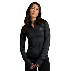 Miami Dolphins Women's Elements Quarter-Zip Jacket - Black for sale