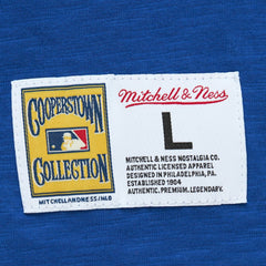 Atlanta Braves Cooperstown Collection Legendary Raglan Slub Henley 3/4-Sleeve T-Shirt Royal