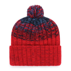 Los Angeles Angels Youth Cascade Cuffed Knit Hat with Pom Red