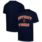 Detroit Tigers Youth Heart & Soul T-Shirt Navy
