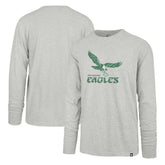 Philadelphia Eagles '47 Premier Franklin Long Sleeve T-Shirt - Gray discount