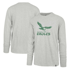 Philadelphia Eagles '47 Premier Franklin Long Sleeve T-Shirt - Gray discount