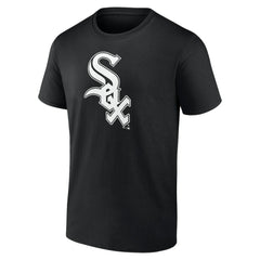Chicago White Sox Monochrome Personalized Name & Number T-Shirt Black