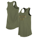 Atlanta Braves Women's Armed Forces Day Tank Top Olive