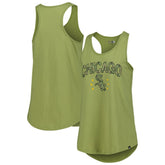 Chicago White Sox Women's Armed Forces Day Tank Top Olive