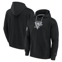 Pittsburgh Penguins Fanatics Elements Pace Pullover Hoodie - Black Hoodies