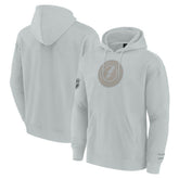 Tampa Bay Lightning Fanatics Elements Pace Pullover Hoodie - Gray Hoodies