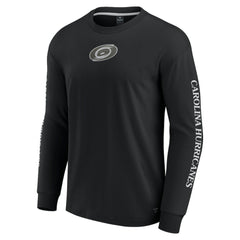 Carolina Hurricanes Fanatics Elements Strive Long Sleeve T-Shirt - Black T-shirts