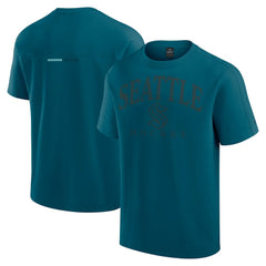 Seattle Kraken Fanatics Elements Flex Tri-Blend T-Shirt - Blue T-shirts
