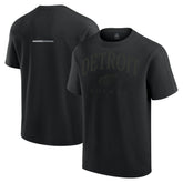 Detroit Red Wings Fanatics Elements Flex Tri-Blend T-Shirt - Black T-shirts