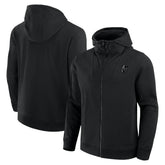 Vegas Golden Knights Fanatics Elements Tonal Primary Tri-Blend Full-Zip Hoodie - Black Hoodies