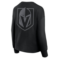 Vegas Golden Knights Fanatics Women's Elements Flow Pullover Sweatshirt - Black Sweatshirts
