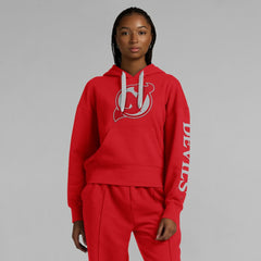 New Jersey Devils Fanatics Women's Elements Next Pullover Hoodie - Red Jerseys