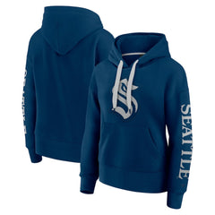 Seattle Kraken Fanatics Women's Elements Next Pullover Hoodie - Deep Sea Blue Hoodies