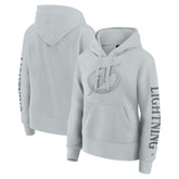 Tampa Bay Lightning Fanatics Women's Elements Next Pullover Hoodie - Gray Hoodies