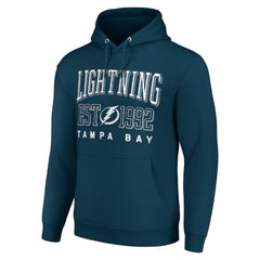 Tampa Bay Lightning Starter Graphic Pullover Hoodie - Navy Hoodies