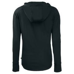 San Diego Padres Cutter & Buck Women's City Connect Daybreak Eco Recycled Full-Zip Hoodie Black