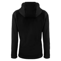 San Francisco Giants Cutter & Buck Women's City Connect Evoke Eco Softshell Recycled Full-Zip Hoodie Jacket Black