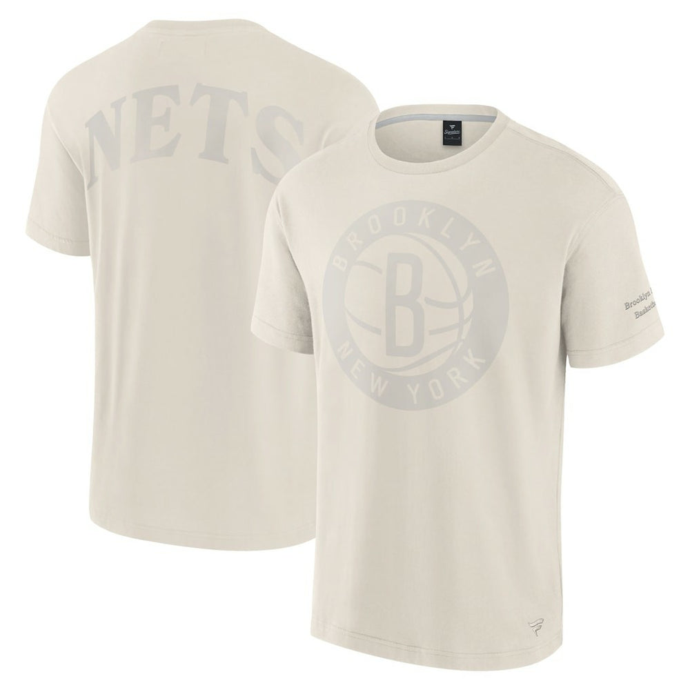 Brooklyn Nets Elements Iconic T-Shirt - Cream sale