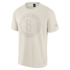 Brooklyn Nets Elements Iconic T-Shirt - Cream sale