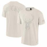 Milwaukee Bucks Elements Iconic T-Shirt - Cream online