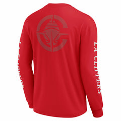 LA Clippers Elements Strive Long Sleeve T-Shirt - Red sale