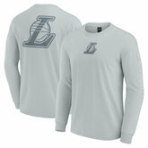 Los Angeles Lakers Elements Strive Long Sleeve T-Shirt - Gray cheap