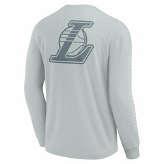 Los Angeles Lakers Elements Strive Long Sleeve T-Shirt - Gray cheap
